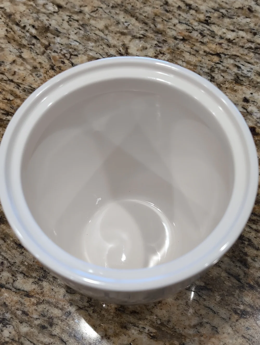 2004 Starbucks At Home Collection White Ceramic Coffee Food Storage Canister